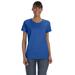 Gildan G500L Women's Heavy Cotton T-Shirt in Royal Blue size Medium | Cotton/Polyester Blend 5000L, G5000L