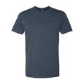 Next Level N6210 Men's CVC Crewneck T-Shirt in Midnight Navy Blue size 3XL | Cotton/Polyester Blend 6210, NL6210