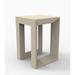 Vondom Frame Resin Accent Stool in Brown | 17 H x 11.75 W x 11.75 D in | Wayfair 54096-ECRU