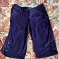 Athleta Shorts | Athleta Capri/Knickers Cords | Color: Purple | Size: 6