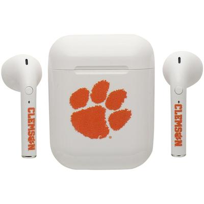 Clemson Tigers Bluetooth Wireless Earbuds