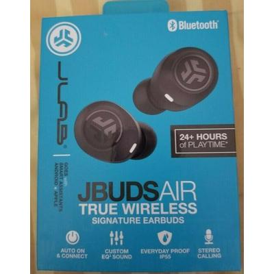 Jlab Audio - Jbuds Air True Wireless Earbud Headphones -black- Ebjbudsairrblk82