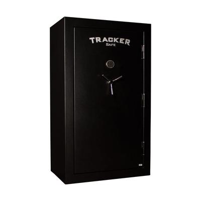 Tracker Safe 45-Gun Fire-Resistant Electronic Lock, Black Powder Coat, Black powder coat finish