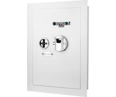 BARSKA White Biometric Wall Safe