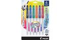 Pilot FriXion Colors Erasable Marker Pens - Bold Pen Point - 2.5 mm Pen Point Size - Black, Blue, Re