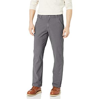 Carhartt Men's Rugged Flex Rigby Dungaree Pant, Gravel, 40W X 34L