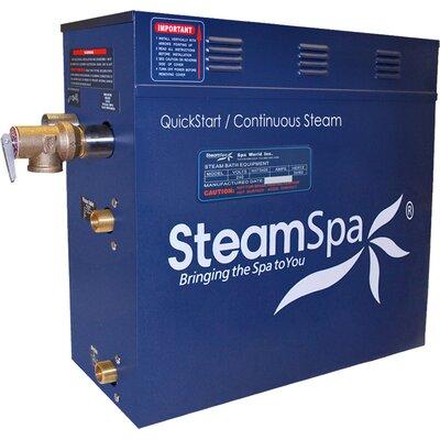 Steam Spa Royal 9 kW QuickStart Steam Bath Generator Package with Built-in Auto Drain RY900 Finish: