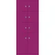 BISLEY Armoire à casiers LateralFile™, 8 casiers, hauteur 6 x 375 mm, 2 x 755 mm, fuchsia