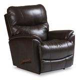 La-Z-Boy Trouper 36" Wide Leather Match Manual Rocker Standard Recliner Leather Match/Water Resistant in Brown | 42 H x 36 W x 38 D in | Wayfair