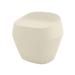 Vondom Noma Plastic Decorative Stool Plastic in Brown | 21.25 H x 20.5 W x 23.25 D in | Wayfair 45059A-ECRU