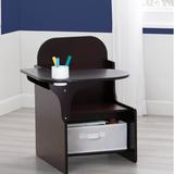 Nixy Children Desk w/ Cup Holder Wood in Brown/Yellow | 23.23 H x 22.83 W x 20.47 D in | Wayfair TC83760GN-207