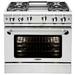 Capital Culinarian Series 36" 4.9 cu. ft. Freestanding Gas w/ Griddle in Gray | 36 H x 35.88 W x 28.5 D in | Wayfair MCOR364GN