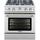 Capital Precision Series 30&quot; 4.9 cu. ft. Freestanding Gas Range, Stainless Steel in White | 36 H x 29.88 W x 28.5 D in | Wayfair MCR304N