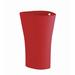 Vondom Bones Resin Pot Planter Resin/Plastic in Red | 27.5 H x 17.25 W x 20.5 D in | Wayfair 57002R-RED