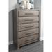 Loon Peak® Fidelina 5 Drawer Chest Wood in Brown | 55 H x 40 W x 18 D in | Wayfair F0FA24A3FC6B408AA7B0B53857FCCFD6