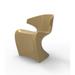 Vondom Wing Patio Dining Chair Plastic/Resin in Brown | 29.25 H x 23.25 W x 22.5 D in | Wayfair 53034F-BEIGE