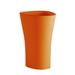 Vondom Bones Resin Pot Planter Resin/Plastic in Orange | 27.5 H x 17.25 W x 20.5 D in | Wayfair 57002F-ORANGE