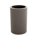 Vondom Cilindro - High Resin Pot Planter - Lacquered Resin/Plastic in Brown | 29.5 H x 19.75 W x 19.75 D in | Wayfair 40450F-TAUPE