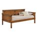 Foundry Select Betts Twin Daybed Wood in Brown | 37.75 H x 43.75 W x 81.25 D in | Wayfair 9BA4FD878BA24ADD8B0B70B0F4134AB3