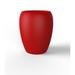 Vondom Blow Resin Pot Planter Resin/Plastic in Red | 47.25 H x 39.25 W x 39.25 D in | Wayfair 55020R-RED