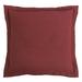 Loon Peak® Buskirk Solid Color Linen Blend Southwestern Euro Sham 27x27 inch Polyester in Red | Wayfair 73A1252C7BD7453B9CB4AC3FA44C6608