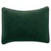 AllModern Kobie Stonewashed Cotton Quilted Modern Rustic 1 Piece Pillow Sham 100% Cotton in Green | 34 H x 21 W in | Wayfair