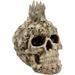 The Holiday Aisle® Buttonwillow Gothic Ossuary Lost Souls Spirit Skull Figurine Resin | 8 H x 8.5 W x 5.5 D in | Wayfair