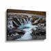 Union Rustic 'Braurfoss in Iceland' - Print Canvas/Metal in Blue/Brown | 32 H x 48 W x 2 D in | Wayfair BAACAD0D74DE4280B7E3E96986FFC17D