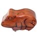 World Menagerie Castana Decorative Balinese Frog Wood Puzzle Box Wood in Brown/Gray | 2.6 H x 4.7 W x 3 D in | Wayfair 215933