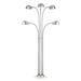 Brayden Studio® Kalani 66" Tree Floor Lamp Metal in Gray | 65.5 H x 41.75 W x 17.5 D in | Wayfair 9C359E17BA8A450386AE36733D1E7E95