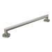 Keeney Architectural Designer Grab Bar Metal in Gray/White | 3 H x 1.25 D in | Wayfair GB2024-36BN