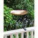 Union Rustic Birdbath w/ Rail Mount Bracket Metal | 13 H x 14 W x 19 D in | Wayfair PCB-01-RM