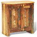 Helloshop26 - Buffet bahut armoire console meuble de rangement vintage avec 2 portes bois massif de