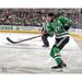 Tyler Seguin Dallas Stars Unsigned Green Jersey Shooting Photograph