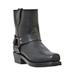 Wide Width Men's Dingo 7" Harness Side Zip Boots by Dingo in Black (Size 11 1/2 W)
