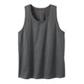 Big & Tall Heavyweight Cotton Tank by KingSize in Steel (Size 3XL)