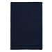 Simple Home Solid Rug by Colonial Mills in Navy (Size 2'W X 3'L)
