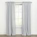 Wide Width Buffalo Check Rod-Pocket Panel by Achim Home Décor in Grey (Size 42" W 63" L) Window Curtain