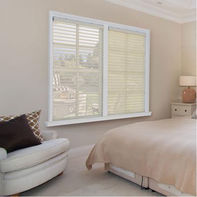 Wide Width Horizontal Sheer Shade by Whole Space Industries in Ivory (Size 23" W 64" L)