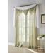 Wide Width BH Studio Crushed Voile Rod-Pocket Panel by BH Studio in Fern (Size 51" W 84" L) Window Curtain