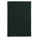 Simple Home Solid Rug by Colonial Mills in Dark Green (Size 7'W X 9'L)