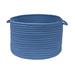 Simply Home Solid Basket by Colonial Mills in Blue Ice (Size 18X18X12)