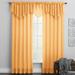 BH Studio Sheer Voile Ascot Valance by BH Studio in Daffodil Window Curtain