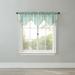 BH Studio Sheer Voile Ascot Valance by BH Studio in Seaglass Window Curtain