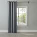 Wide Width BH Studio Room-Darkening Grommet Panel by BH Studio in Pewter (Size 54" W 95" L) Window Curtain