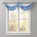 BH Studio Room-Darkening Waterfall Grommet Valance by BH Studio in Powder Blue Window Curtain