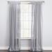 Wide Width BH Studio Sheer Voile Tab-Top Panel by BH Studio in Slate (Size 60" W 95" L) Window Curtain