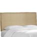 Lorel Slipcover Headboard by Skyline Furniture in Linen Sandstone (Size KING)