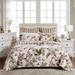 Butterflies Quilt Set by Greenland Home Fashions in Off White (Size KING)