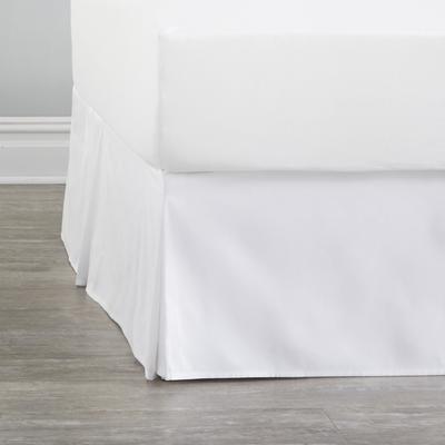 Tailored Magic Bedskirt by BrylaneHome in White (Size QUEEN)